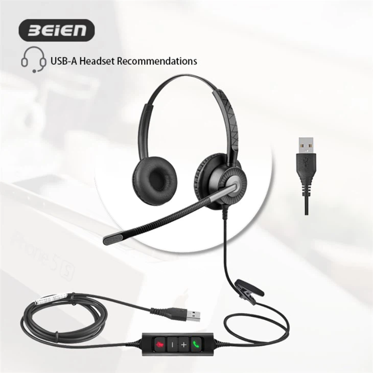 Geriausia laidinė USB{0}}ausinė su mikrofonu