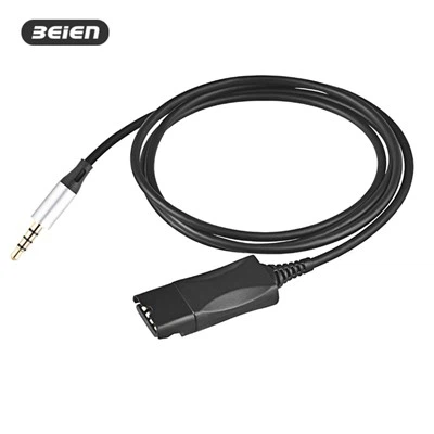 BNQD-3,5 mm 4 polių adapteris telefonui/planšetiniam kompiuteriui/nešiojamuoju kompiuteriu